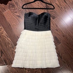 Aiden Mattox strapless dress